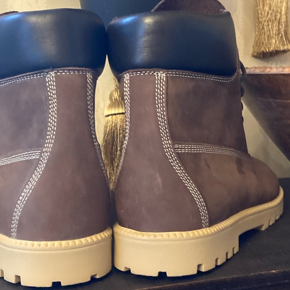 Birkenstock Brown Unisex Lace Up Boots - Slip Resistant - Picture 8 of 15